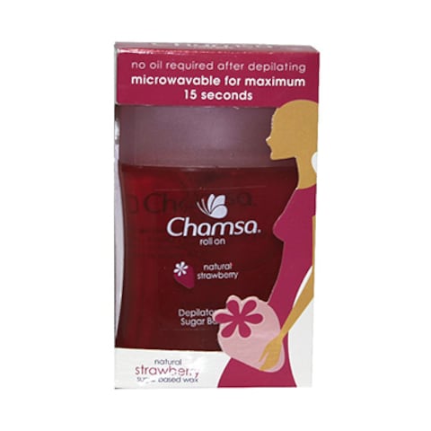 Chasma Roll On Natural Strawberry Sugar Based Wax 210G