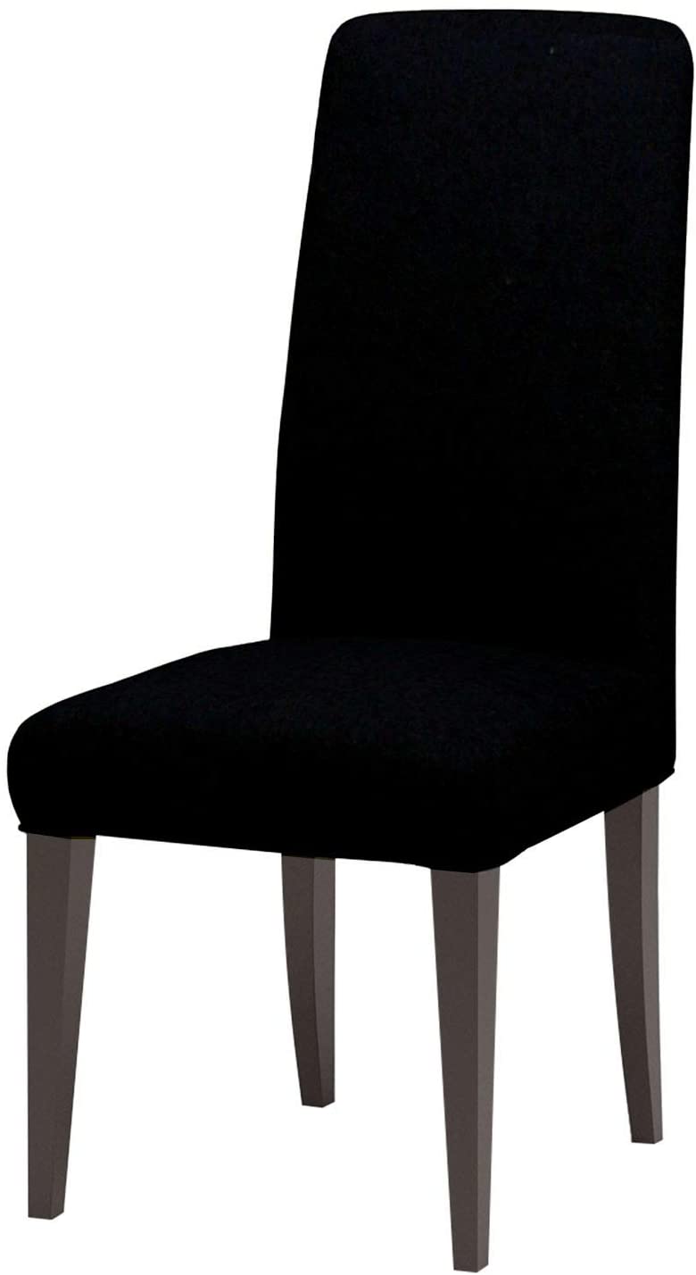 Generic 8-Piece Chair Cover, Black