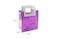 Transparent Clear Nylon Gift Bag High Quality PVC Handled Gift and Shopping Bag (Pink, 16x18x9 cm) - Pack of 12