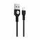 Iconz XBL04K Bazix Lightning Cable - 2.4 Ampere - Black