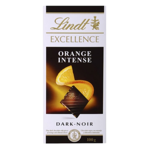 Lindt Excellence Intense Orange Dark Chocolate 100g