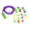 Goofy Foot Design Glitter Jump Rope Set
