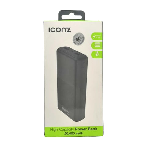 Iconz XPB20K Power Bank 20000 mAh - Black