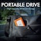 LaCie Rugged Mini 1TB USB 3.0 Portable External Hard Drive - Shock, Dust and Rain Resistant for Mac and PC (LAC301558)