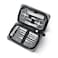 Moxedo 12 in 1 Kit Stainless Steel Professional Nail Clipper Manicure and Pedicure Grooming Tools Set for Hands Foot and Facial with Leather Travel Case