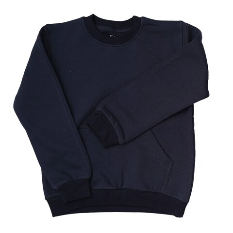 La Collection Crew Neck Sweatshirt for Kids - Size 10 - Dark Grey
