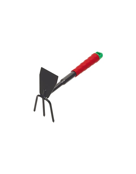 Trapp Brazil Hoe and Cultivator Hand Tiller Heavy Duty for loosening Soil, Weeding and Digging Grip Handle - Rust Proof