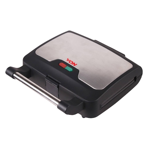 Von VSSP8AMCX  4 In 1 Sandwich Maker Black