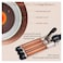 HYX 3 Barrel Curling Iron, Hair Crimper Temperature Adjustable 25mm Hair Crimper, Ceramic Tourmaline Triple Barrels, Hair Waving Styling Tools