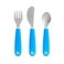 Baby Fork Knife Spoon X3 Blue