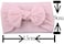 6 Pcs Baby Girls Bowknot Headbands Elastic Soft Hairbands Headband Head Wraps Stretch Hair Band Hair Styling Accessories For Newborn Infant Toddler Baby Girls (Color Random)