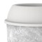Cosmoplast IFHHDB003 Ceramic Round Dust Bins, Detachable Lid, for Waste Disposal, Office and Home Decor, 20&quot; x 26&quot;, Matte Finish