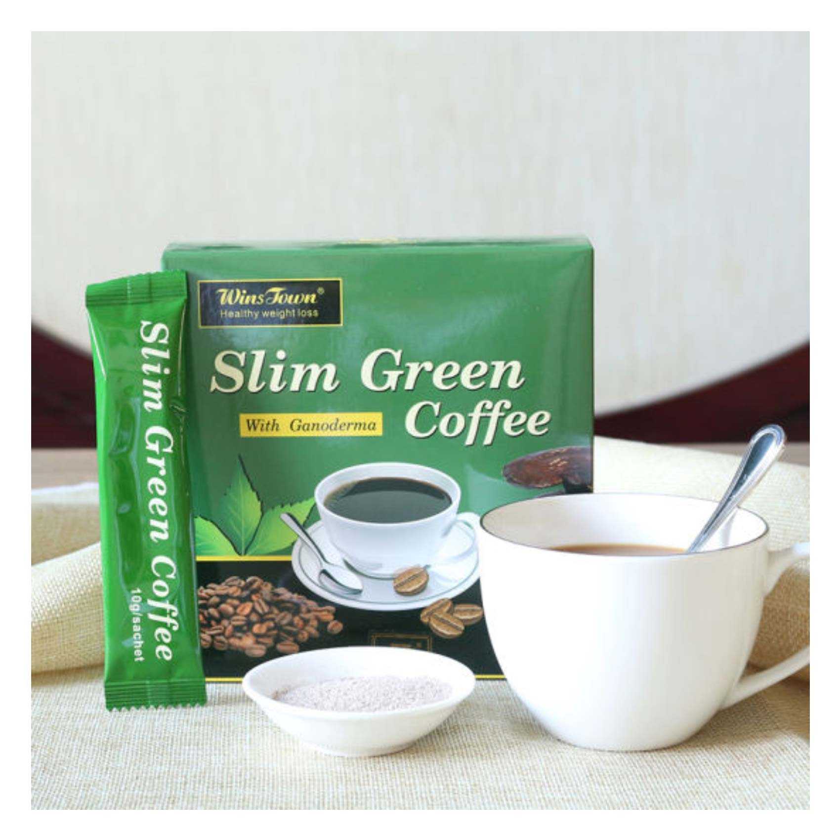 وينز تاون سليم جانوديرما القهوة الخضراء 180 غرام