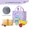 Nohoo Kids Tuition Bag / Hand Lunch Bag Mermaid - Purple