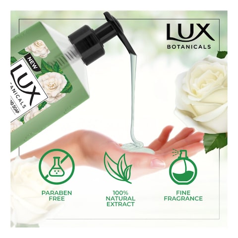 Lux Botanicals Perfumed Hand Wash Camelia &amp; Aloe Vera 500ml