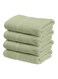 Princess 4-Piece Fast Absorbent Hand Towel Set Sage, Green 40 X 70cm