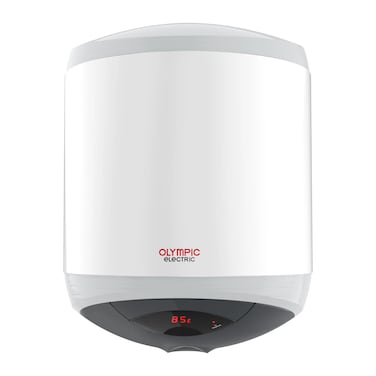 Olympic Electric Hero Plus Water Heater - White - Digital - 50 Liter