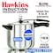 Hawkins  Stainless Steel Induction Compatible Base Pressure Cooker, 6 Litres, Silver