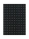 Paper-Oh - Quadro Black on Grey B6.5 Notebook(lined)
