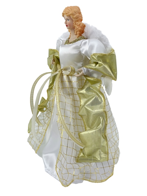 Tree Top Angel Decoration Gold 30cm