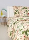 KLUB LINEN Double Comforter 4PC Set Daisy White 144TC Poly Cotton Printed Design