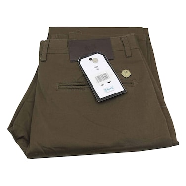 Men Khaki Chinos Blue Size 38