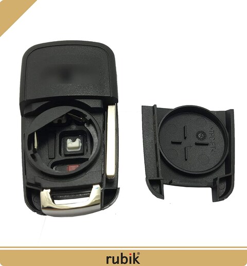 Rubik 5 Buttons Replacement Entry Keyless Remote Control Key Fob Shell Case Fit For GMC Chevrolet Camaro Cruze Equinox Malibu Flip Replacement Key Fob Cover