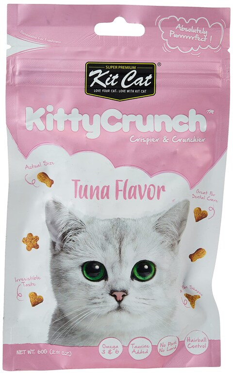 Kit Cat Kitty Crunch Tuna Flavor Cat Treat 60g