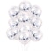GRAND SHOP 50667 Balloons with Colored Pre-Filled Confetti
