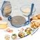 Royalford Chapati Press, Heavy Cast Iron Body, Rf10407, Food-Grade Stainless Steel Plate  18.5cm Diameter, Anti-Skid, Heavy Base, Tortilla, Indian Roti/Chapati Press, Multi