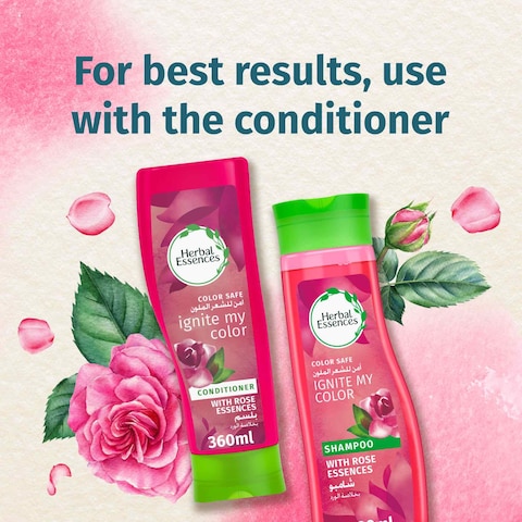 Herbal Essences Ignite My Colour&nbsp;Vibrant Color&nbsp;Shampoo&nbsp;with Rose Essences, 400ml