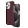 MONOCARBON Real Aramid Fiber [ULTRA SLIM] for iPhone 15 Pro MAX case cover [MagSafe Compatible] Lightweight Anti-Scratch - Matte Red Black