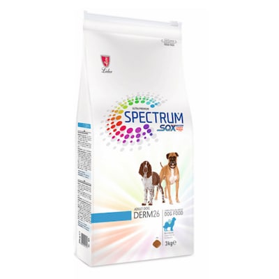SPECTRUM ADULT DOG FOOD DERM26 3KG