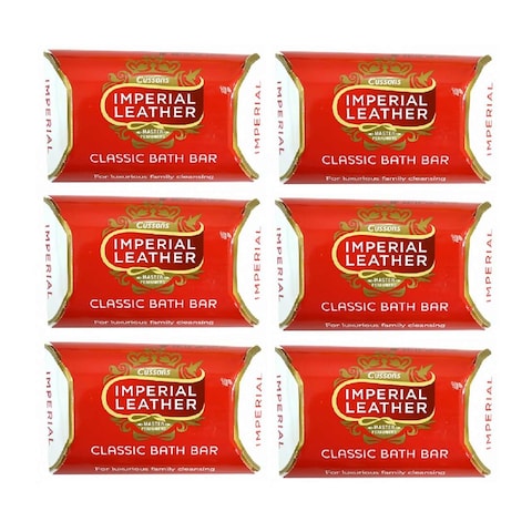 Buy Imperial Leather Original Soap Bar 125g Pack of 6 in Saudi Arabia