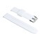 Generic-White 22mm Silicone Watch Strap Quick Release Watch Band with Buckle Soft Breathable Watchband Wristband Compatible with 22mm Traditional/Smart Watch