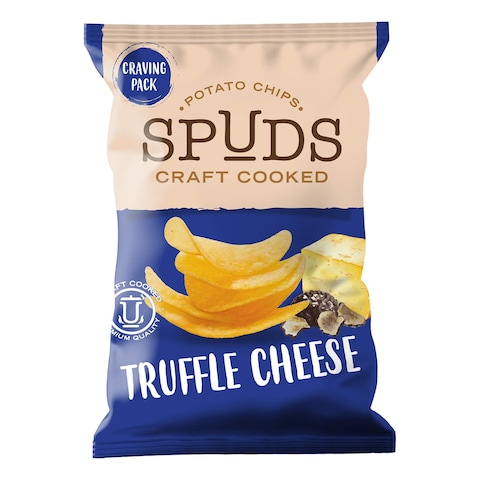 Spuds Potato Chips with Truffle Cheese Flavor - 94 gram