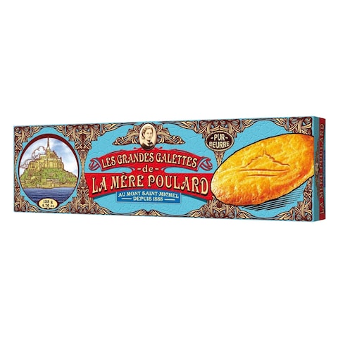 La Mere Poulard French Large Galettes Cookies 135g