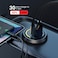 Triple OG TOG CC1 Car Charger, Dual USB Car Charger With Type C Cable, Compatible With Samsung, Oneplus, Huawei, Lenovo, HP, Asus, Ace, Xiaomi, etc.