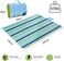 Cuisine Art Foldable Picnic Blanket Waterproof Beach Blanket Waterproof Picnic Blanket Portable Picnic Mat Portable Beach Mat For Outdoor Camping Family Outdoor Park Garden