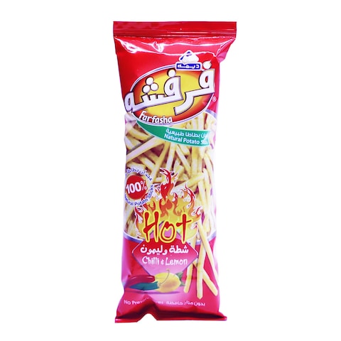 Buy Farfasha Hot Potato Stick 15g in Saudi Arabia