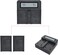 DMK Power NP-F970/NP-F960 (9800mAh) 2Pack Battery With DC-03 Digital Dual Battery Charger", made for LED Photo Video Lights and Monitor only (Not for Cameras &amp; Camcorder)