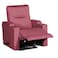 In House Velvet Rocking &amp; Rotating Cinematic Recliner Chair With Cups Holder - Dark Pink - AB08
