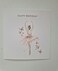 Single Ballerina with Butterflies Birthday Card