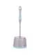 Royalford Plastic Toilet Brush Grey/Blue 39X14X14Cm