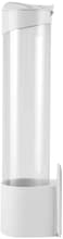 Generic Anti Dust Paper Cup Dispenser Holder 50 Cups Convenient Container, 7.5cm, Plastic
