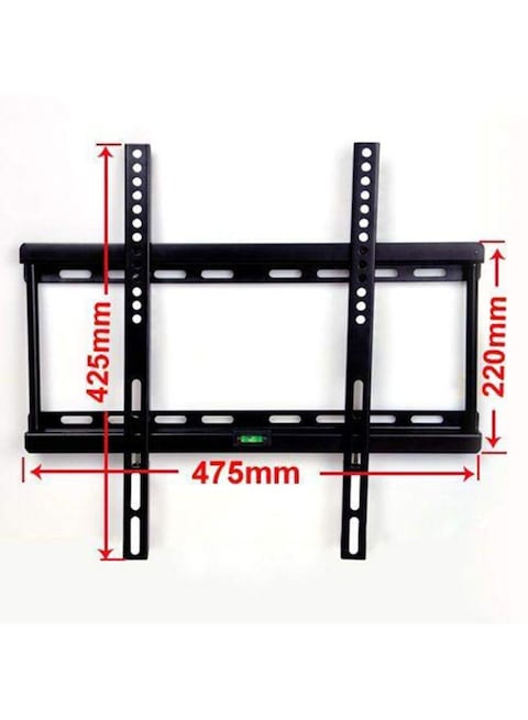 Generic Wall Mounted Flat TV Bracket B07NTX426H Black