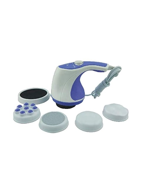 Generic Electric Body Massager With 5-Massage Head Set