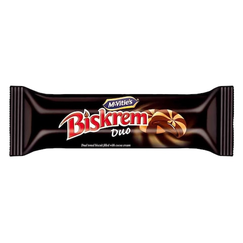 McVitie&#39;s Biskrem Duo Biscuits Filled with Cocoa Cream - 51 gram - 12 Packs