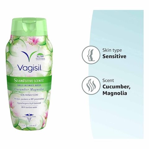 VAGISIL D/WASH CUCUMBER MAG 354ML