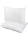 Krude 2-Piece Soft Microfiber Pillows Polyester, White 45 X 75cm